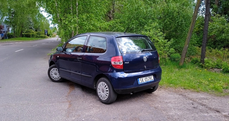 Volkswagen Fox cena 7800 przebieg: 197025, rok produkcji 2007 z Katowice małe 67